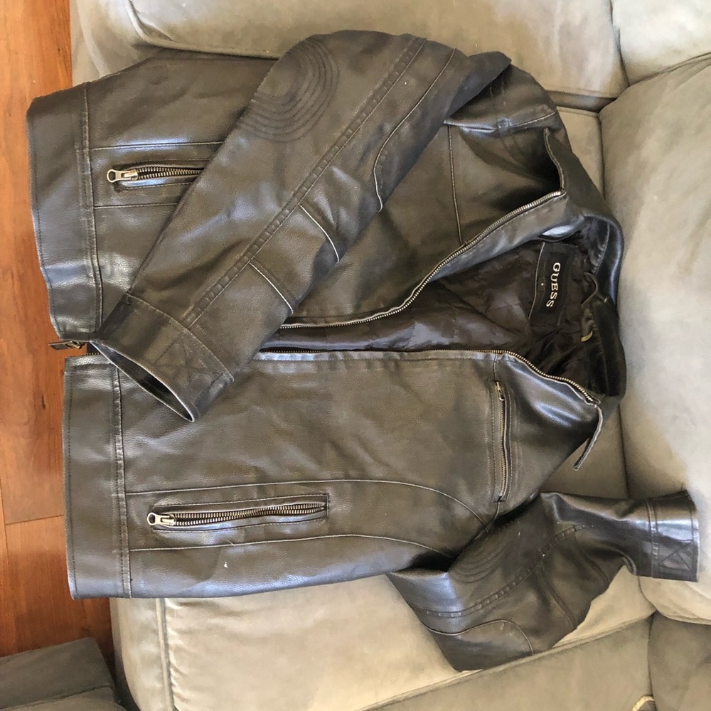 Leather jacket